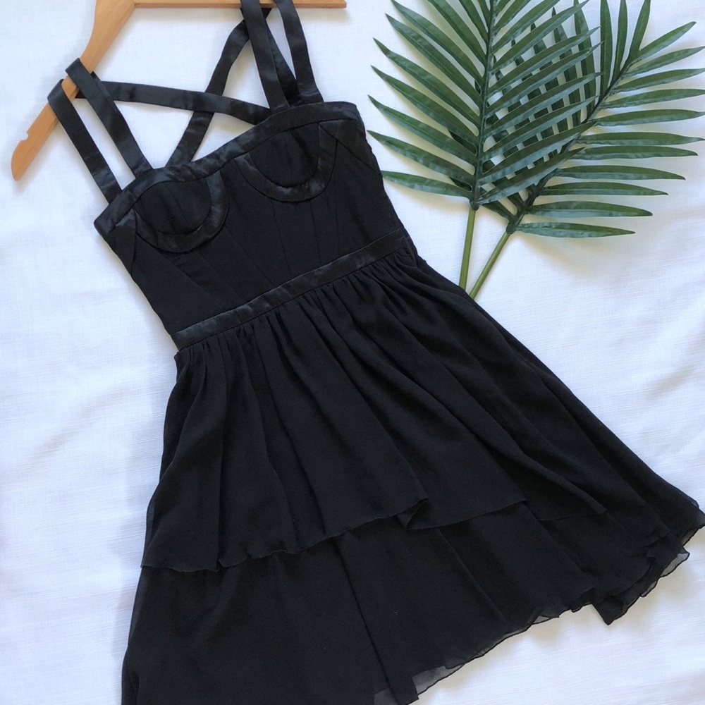 Versace for H&M Black Corset Dress